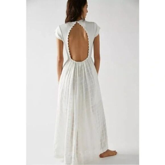Free People Serenity Maxi Dress Size L NWOT - Picture 3 of 11